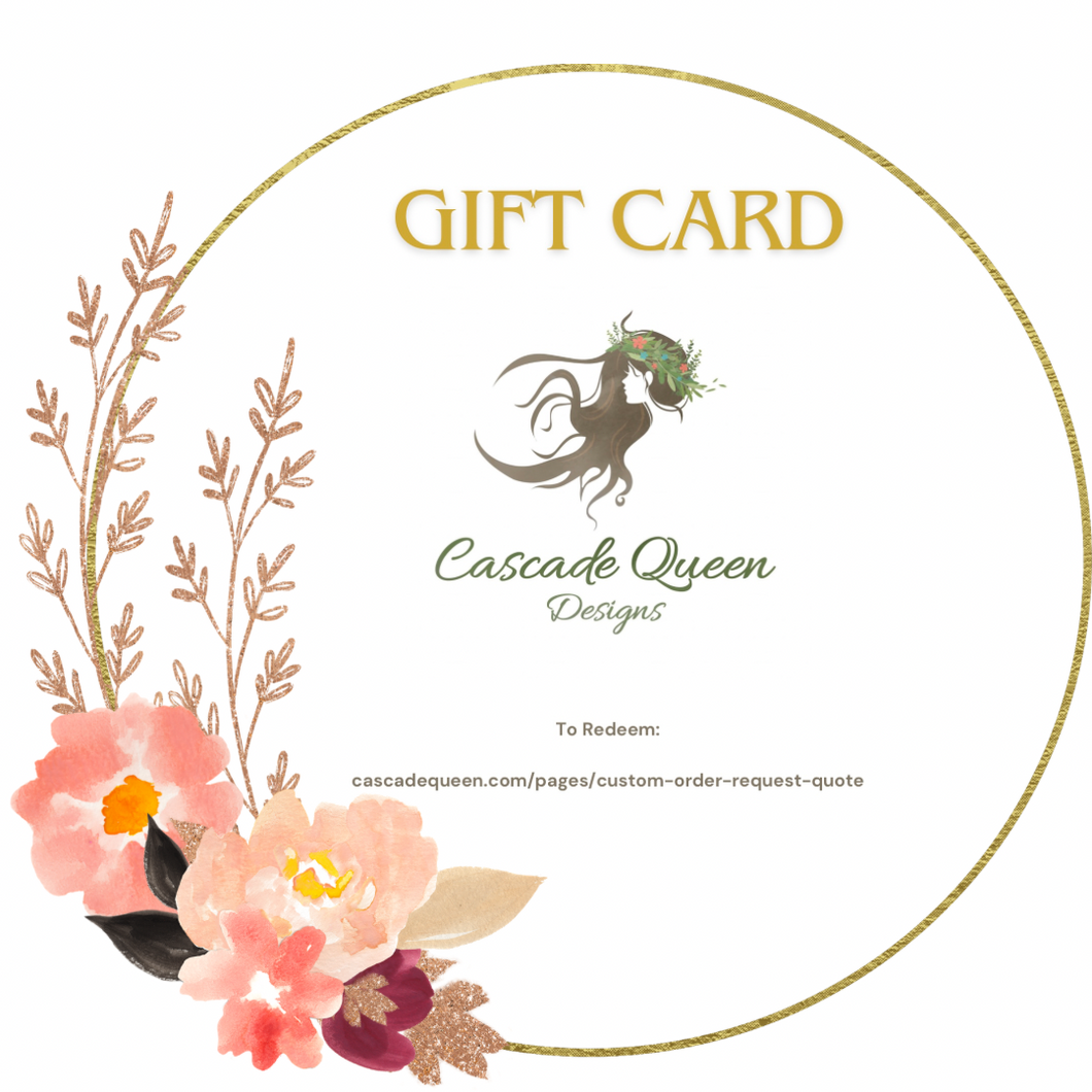Cascade Queen Designs Giftcards